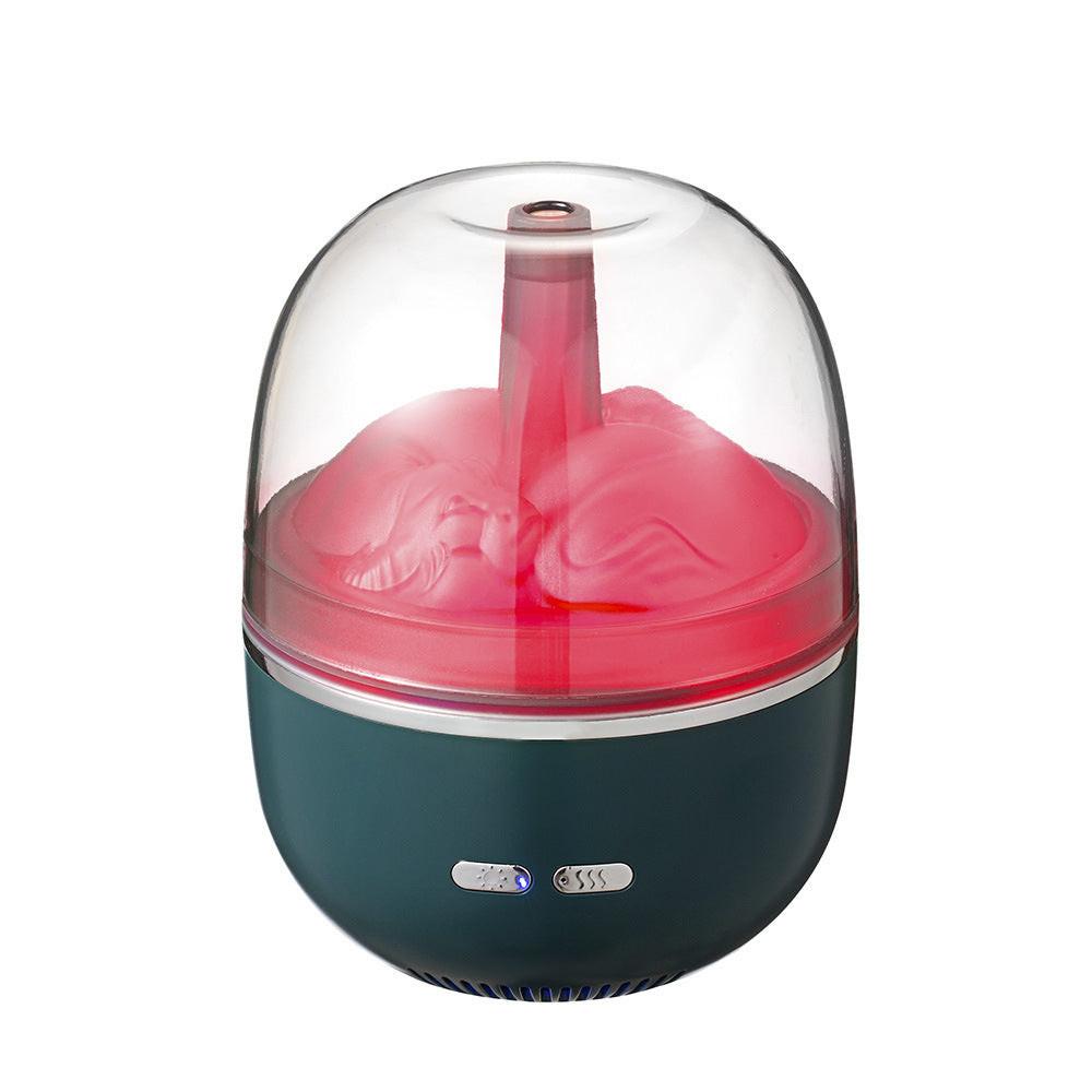 Air Humidifier Essential Oil Ultrasonic Aromatherapy Atomizer Colorful Light Heavy Fog Volume Office Home Accessories.