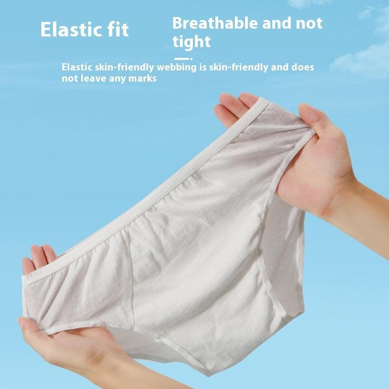 Sterilized Pure Cotton Polyester Cotton Disposable Underwear Disposable Business Trip Travel Hotel Supplies.