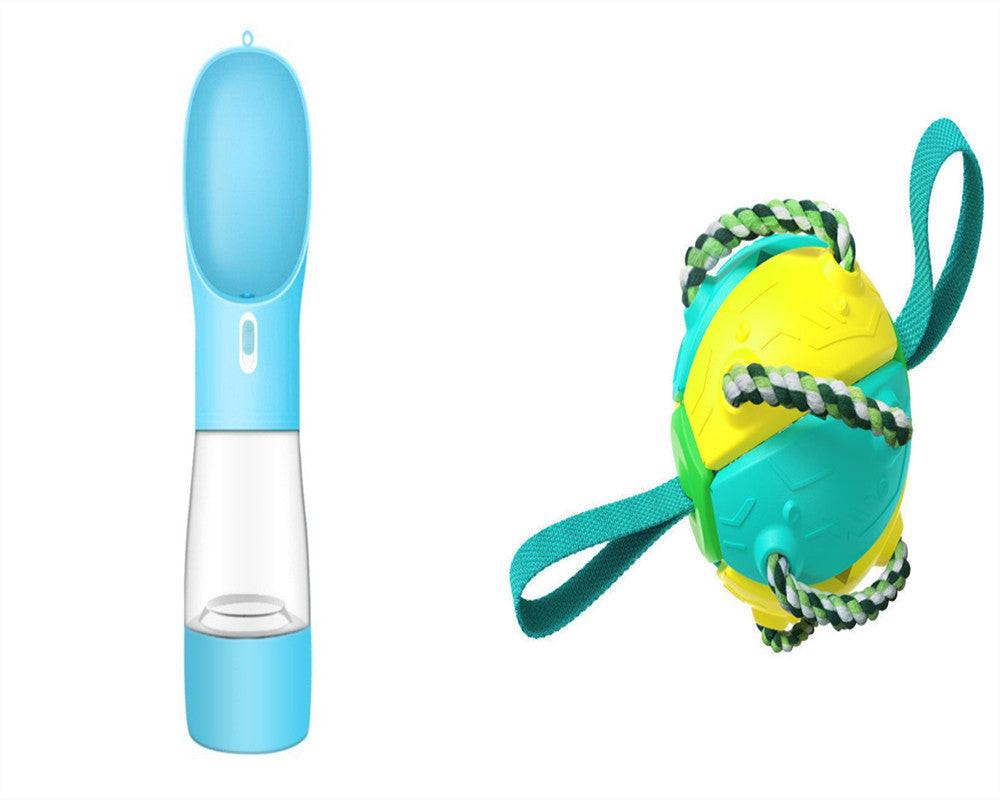 Interactive Dog Football Soccer Ball With Tabs Inflated Training Toy Outdoor Border Collie Balls Pet Products.