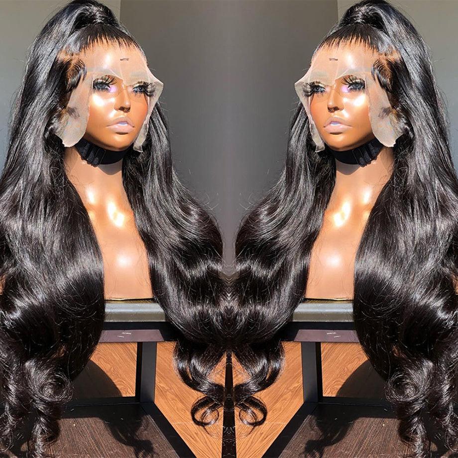 360 Full Lace Frontal Body Wave Human Hair Wigs.