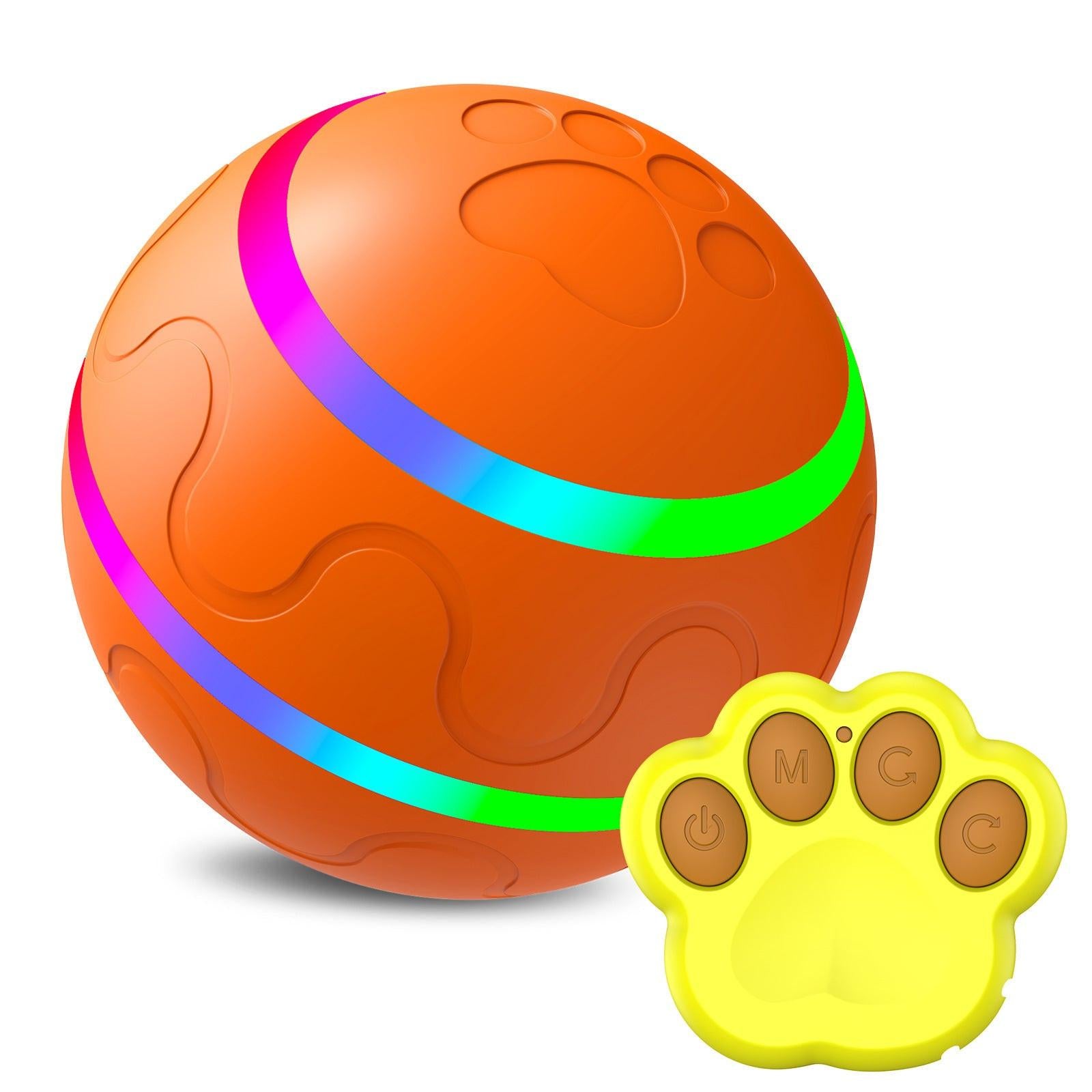 Pet New Cat Wicked Ball Toy Intelligent Ball USB Cat Toys Self Rotating Ball Automatic Rotation Ball.