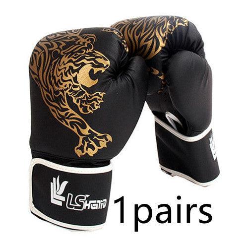 Flame Tiger Boxing Gloves Boxing Training Gloves.