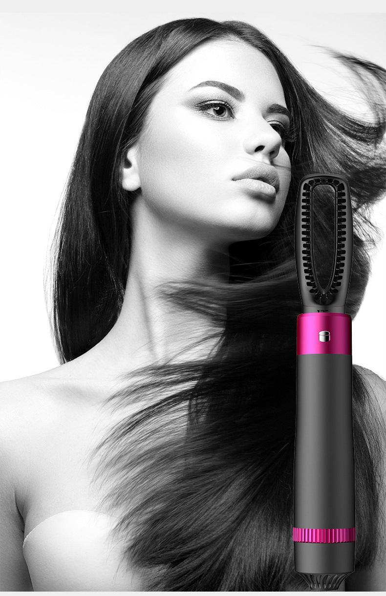 Professional 5 In 1 Hair Dryer Brush Dryer And Straightening Brush Electric Hair Styling Tool Automatic Hair Curler Beauty Supplies Gadgets.