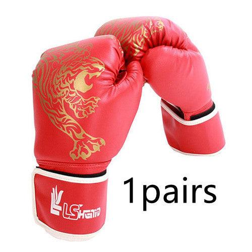 Flame Tiger Boxing Gloves Boxing Training Gloves.