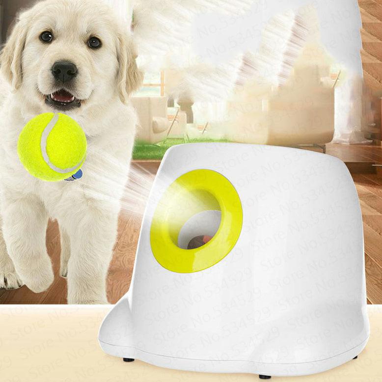 Dog Pet Automatic Interactive Ball Launcher.