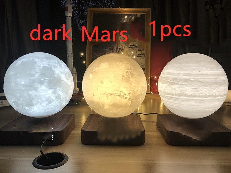 Magnetic Levitation Table Lamp Moon Light 3D Printing Planet Night Light.