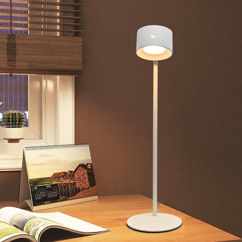 Magnetic Touchable LED USB Rechargeable Table Lamp 360 Rotate Cordless Remote Control Desk Lights Home Bedroom Wall Night Lamp.