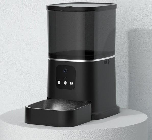 Pet Automatic Feeder Large Capacity Smart Voice Recorder APP Control Timer Feeding Cat Dog Food Dispenser With WiFi Pet Bo.