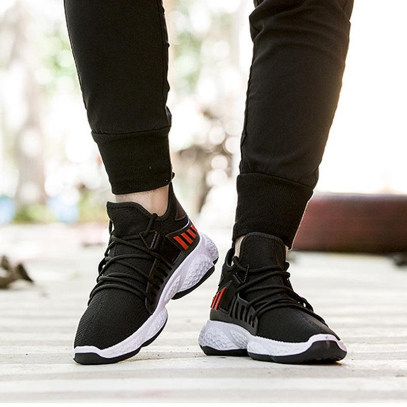 Men Sneakers Breathable Mesh Sports Shoes.