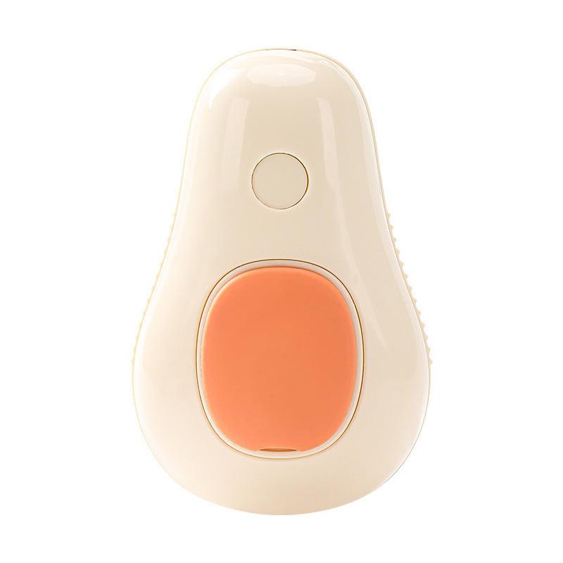Steamy Cat Brush Cat Dog Grooming Comb Electric Self Cleaning Steam Cat Brush For Massage Avocado Shape Pet Spray Cat Grooming.