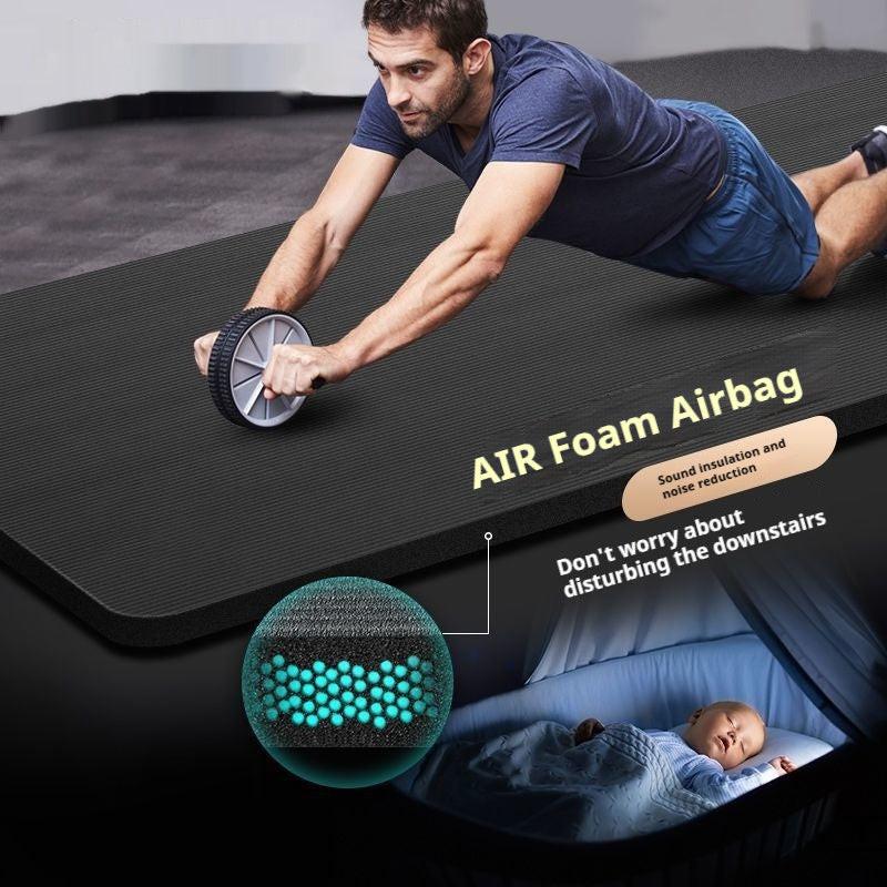 Fitness yoga mat.