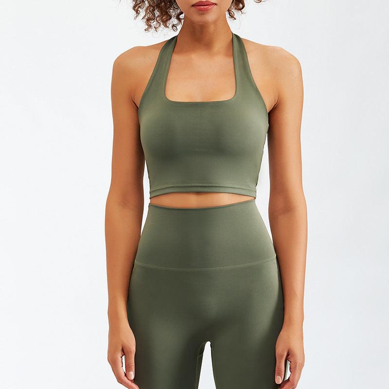 New Nude Yoga Wear Women's Zipper Long-sleeved Fitness Suit.