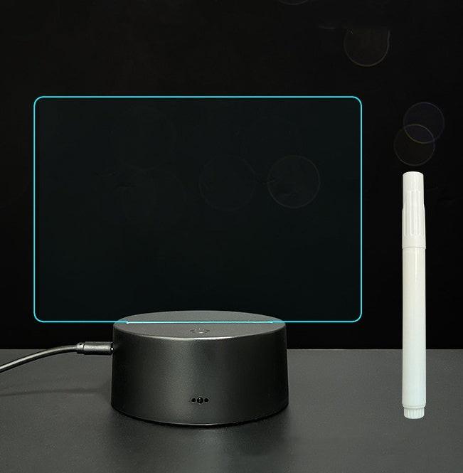 3D Acrylic Board Handwriting Message Board LED Light.