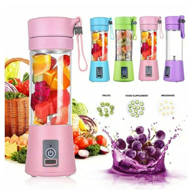 Portable Blender With USB Rechargeable Mini Kitchen Fruit Juice Mixer Home Simple Portable Electric Mini Juicer.