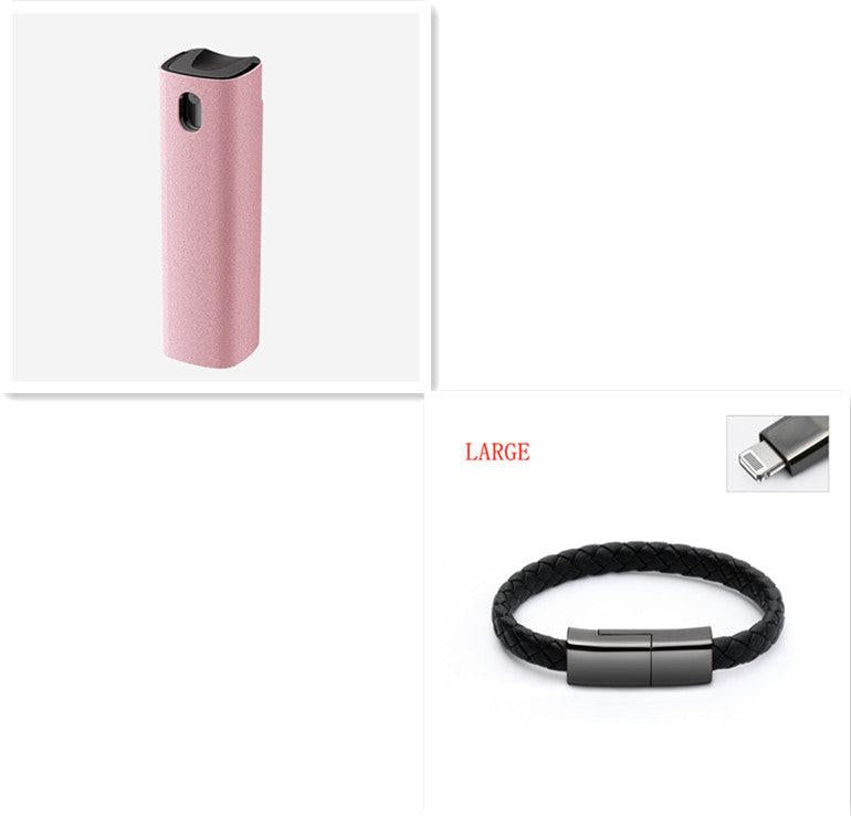 2 In 1 Phone Computer Screen Cleaner Kit For Screen Dust Removal Microfiber Cloth Set.