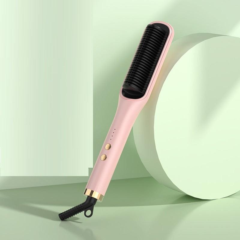 Anion Hair Care Electric Hair Curlers Hair Comb Straightener.