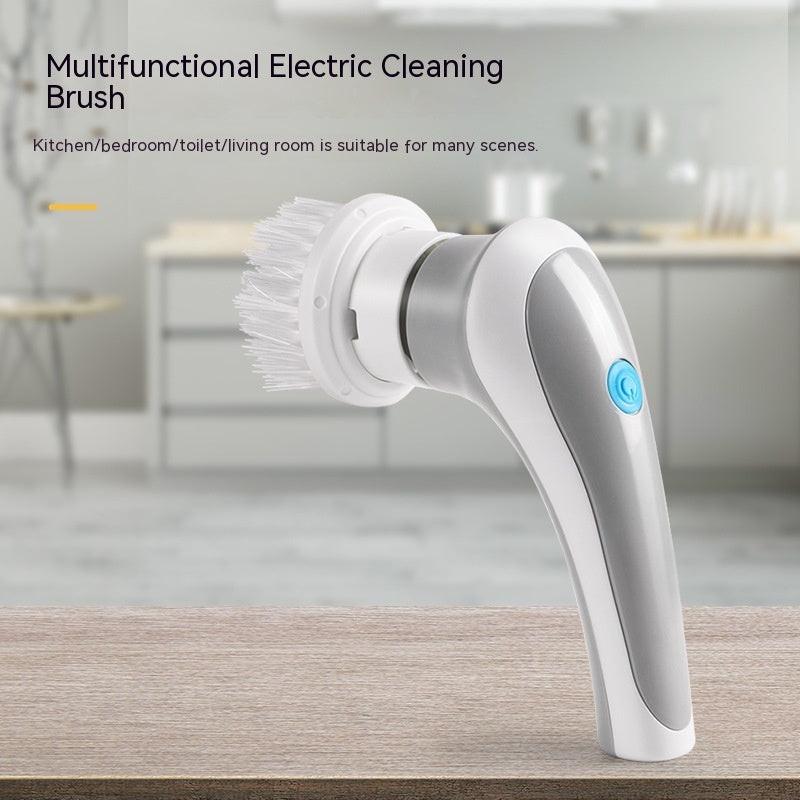 Electric Cleaning Brush 4 In 1 Spinning Scrubber Handheld Electric Cordless Cleaning Brush Portable.