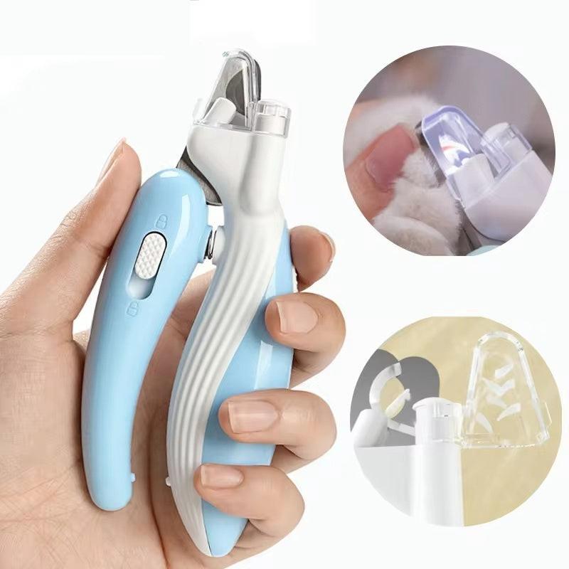 Pet Nail Clippers Dog Nail Clippers Cat Nail Clippers LED Electric Nail Grinder Pet Supplies LED Light Pet Nail Clippers.