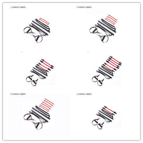 Body Workout Trainer Bar with Resistance Bands Rubber Buckles.