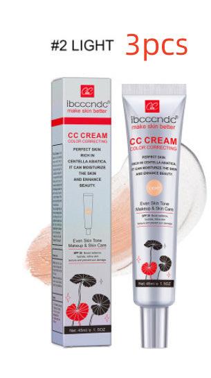 Moisturizing Correcting CC Cream Waterproof Anti-sweat Makeup Before Concealer Lasting Women Makeup Protect Skin Erborian Make.