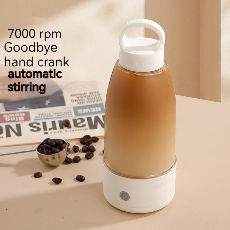 Automatic Electric Shaker Bottle With High Appearance For Smoothies Portable Sports Water Bottle With Usb Charging Kitchen Gadgets.