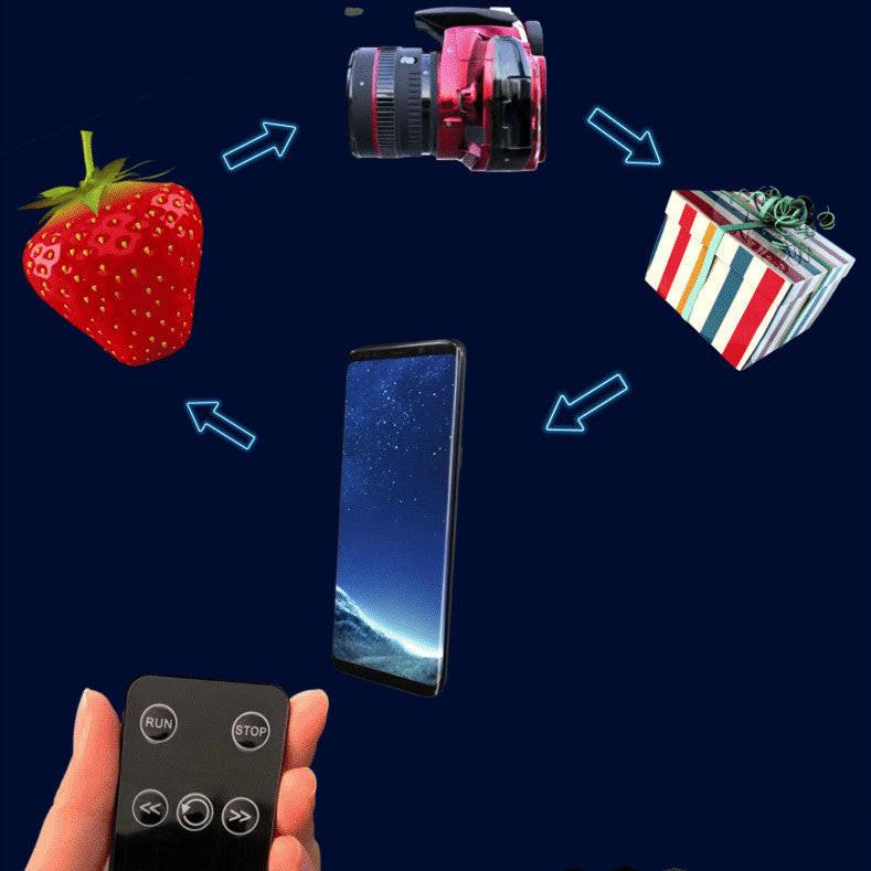 Led Luminous Sign Light Holographic Projector Diy Fan Screen Video Picture 3d Holographic Light Holiday Decoration.