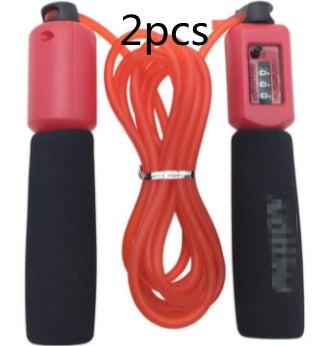 Rope skipping fitness rope.