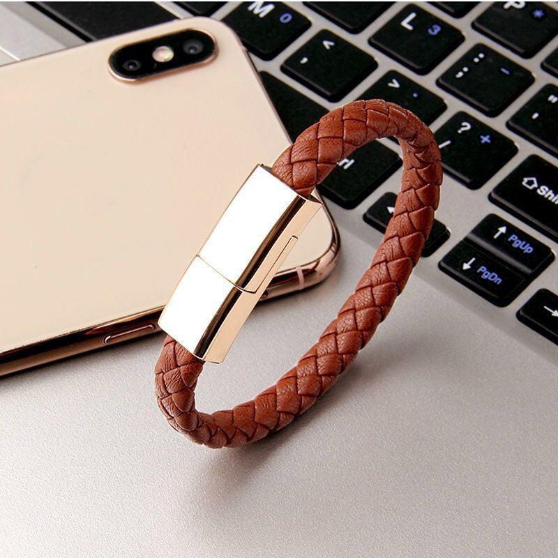 New Bracelet Charger USB Charging Cable Data Charging Cord For IPhone14 13 Max USB C Cable For Phone Micro Cable.