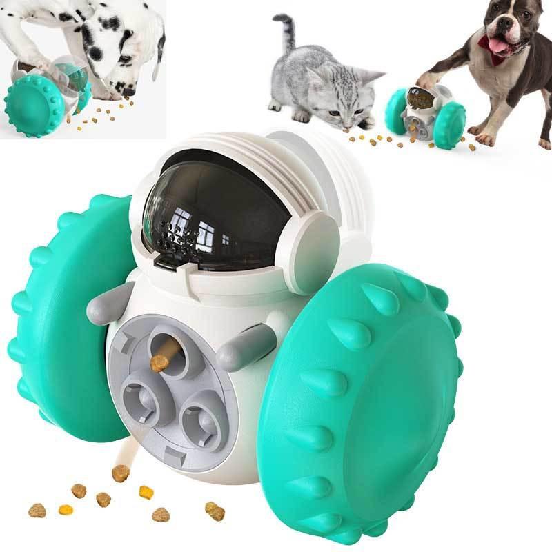 Cat And Dog Toys Slow Food Interactive Balance Car Multifunctional Fun Development Smart Pet Feeding Dog Toy Car Pets Products.