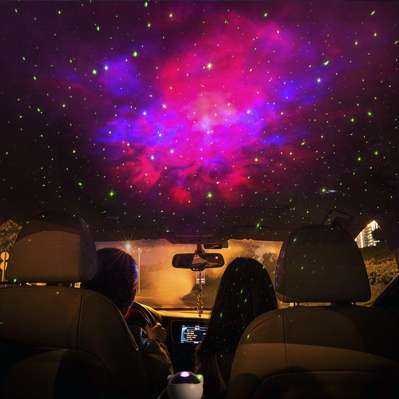 Creative Astronaut Galaxy Starry Sky Projector Nightlight USB Atmospher Bedroom Table Lamp.