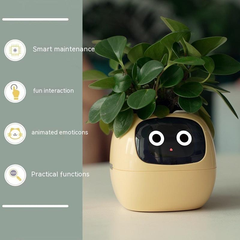 Smart Planter Endless Fun Over 49 Rich Expressions 7 Smart Sensors And AI Chips Make Raising Plants Easy And Fun.