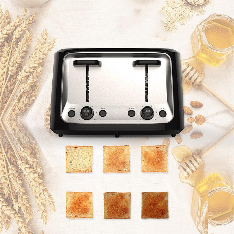 Home Automatic Multifunctional Toaster Four Slot Export.