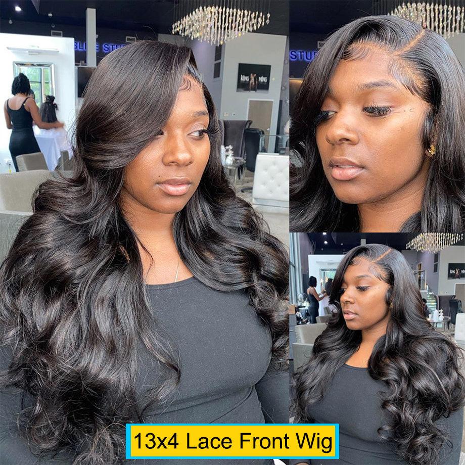 360 Full Lace Frontal Body Wave Human Hair Wigs.