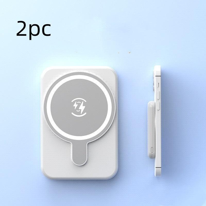 Mini Fast Charging Magnetic Wireless Power Bank 5000 MAh Portable.