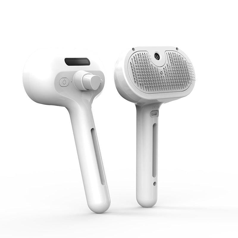 Pet Comb Self Cleaning Pets Hair Remover Brush For Dogs Grooming Tools Dematting Comb Built-in Mist Humidifier Pet Products.