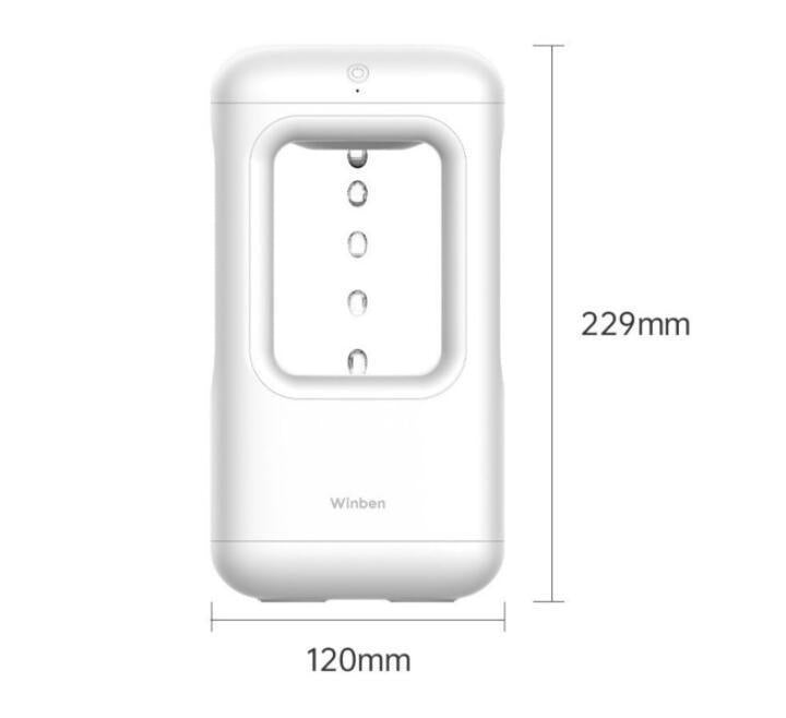 New Air Humidifier Home Quiet Bedroom Anti-Gravity Water Drop Humidifier Atmosphere Light.