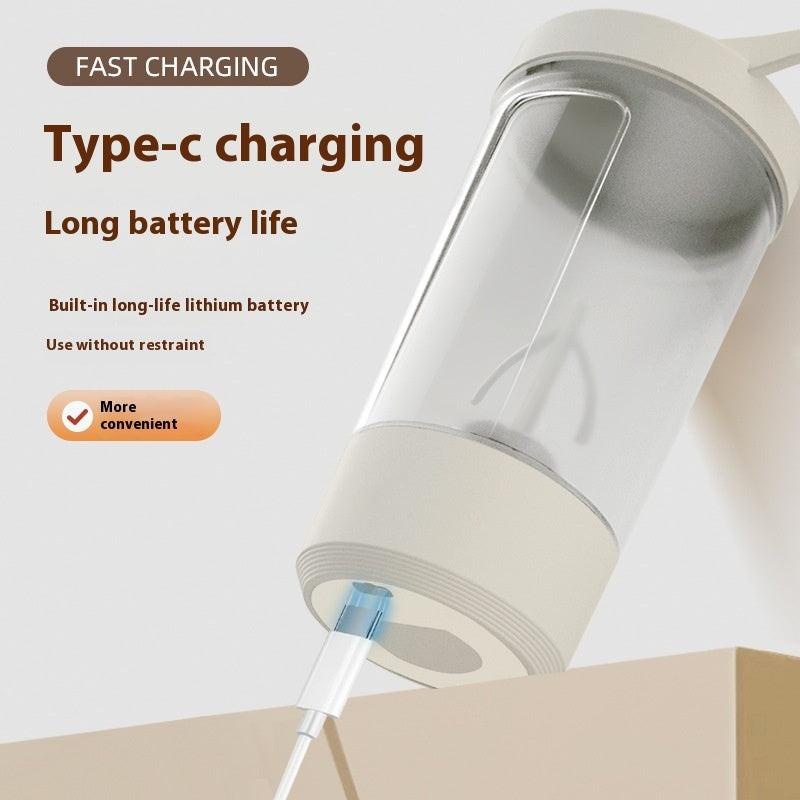 400ML 14oz Electric Protein Powder Mixing Cup Automatic Shaker Mixer Shake Bottle Milk Coffee Blender Kettle Fro Gym 1200mAh.