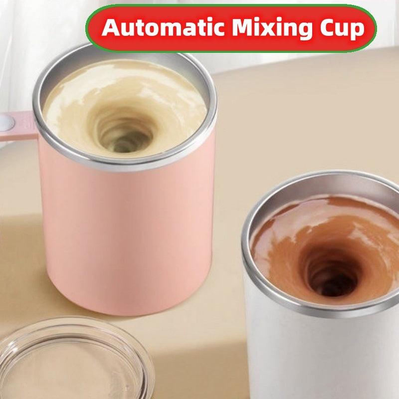 Portable Smart Magnetic Automatic Mixing Coffee Cup Rechargeable Rotating Home Office Travel Stirring Cup.