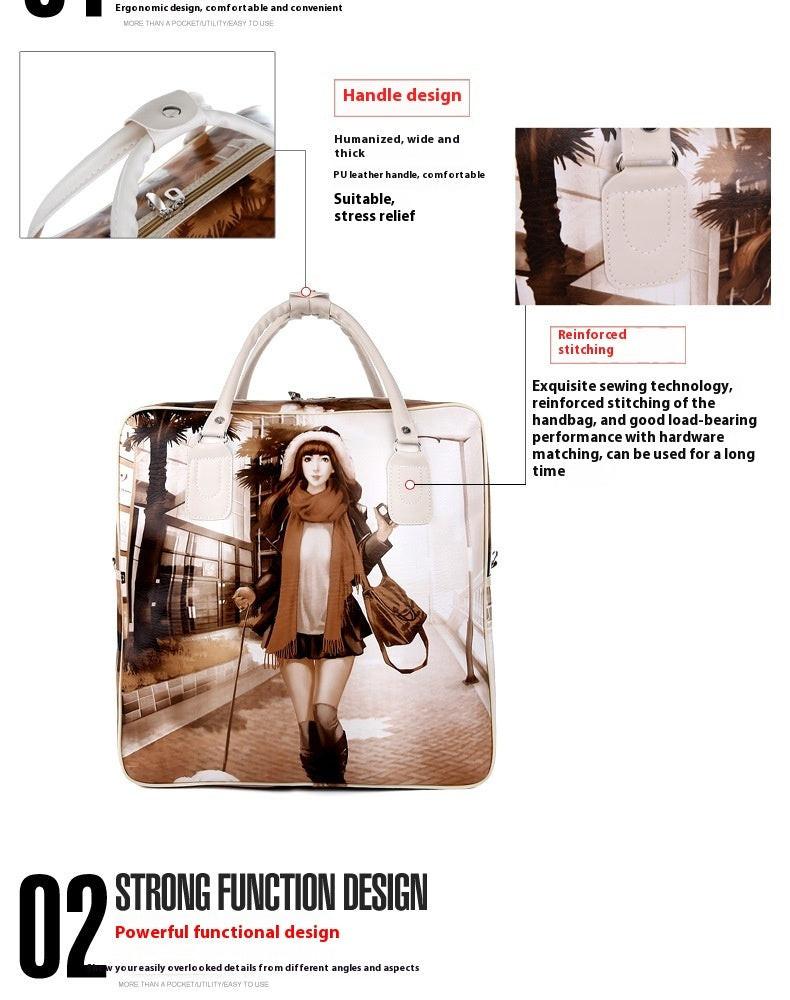 College Style Travel Bag Travel Handbag Waterproof.