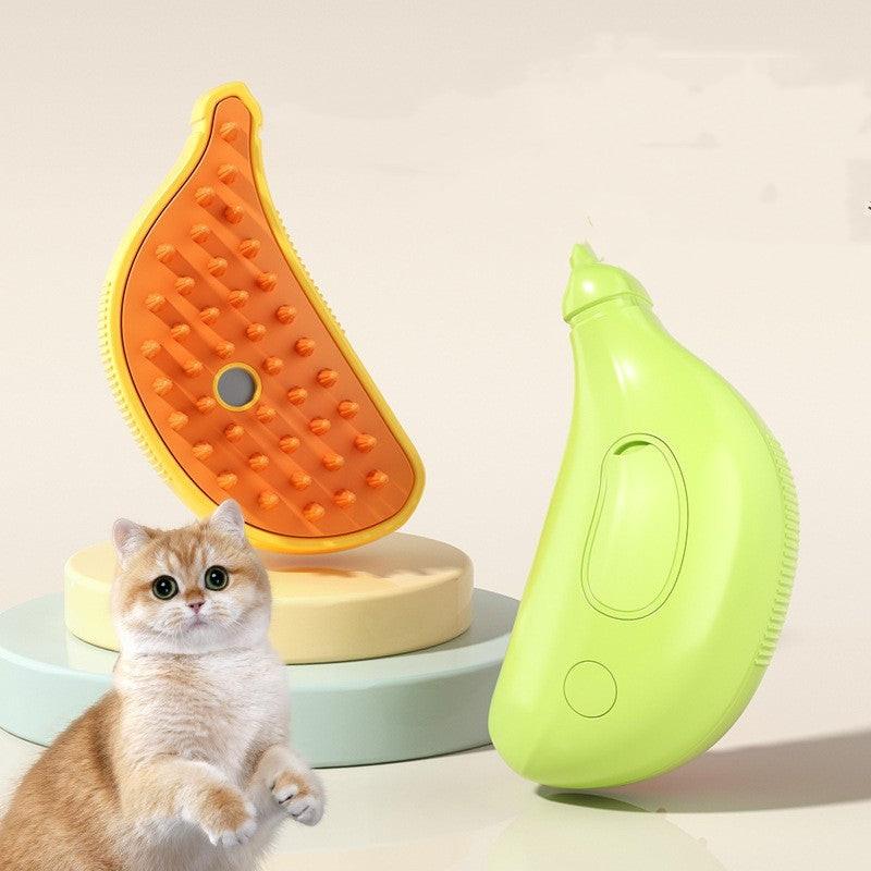 3 In 1 Pet Steam Brush Cat Dog Cleaning Steamy Spray Massage Beauty Comb Hair Removal Grooming Supplies Pets Accessories.
