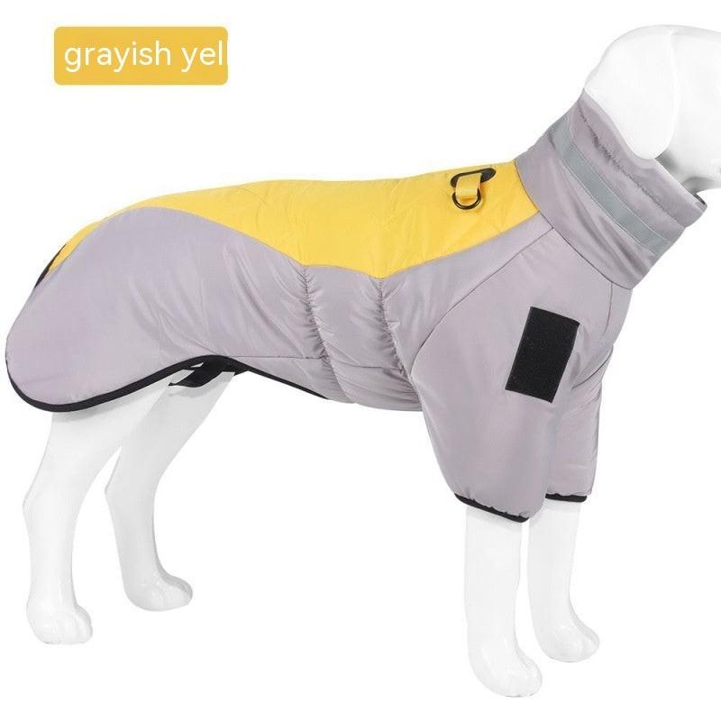 New Winter Dog Coat Waterproof Pet Clothes For Medum Large Dogs Warm Thicken Dog Vest Custome Labrador Jacket.