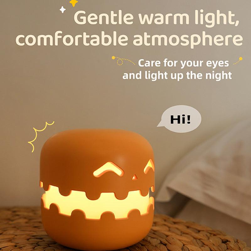 Pumpkin Lamp Bedside Halloween Funny Decoration Ambience Light For Bedrooms Living Room Decoration Kids Birthday Gift Halloween Decorations.