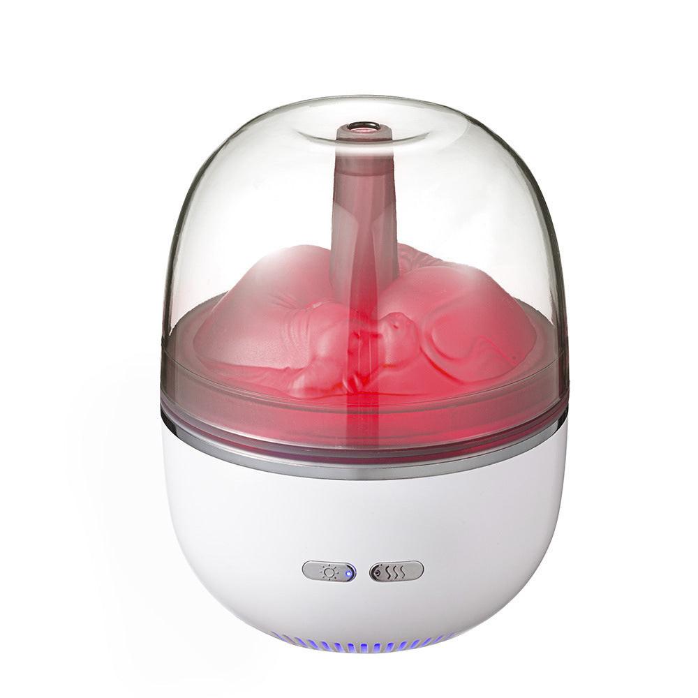 Air Humidifier Essential Oil Ultrasonic Aromatherapy Atomizer Colorful Light Heavy Fog Volume Office Home Accessories.